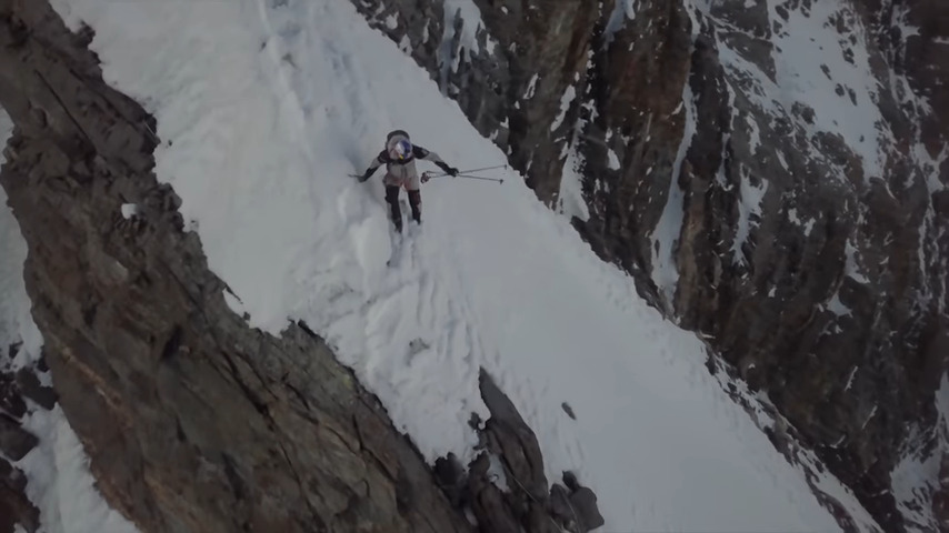 K2 Ski Descent Footage
